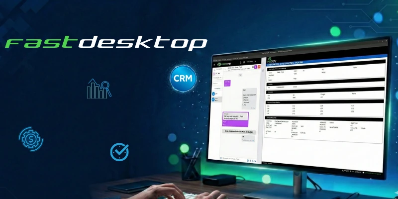 Fastway Desktop - interface do operador de atendimento