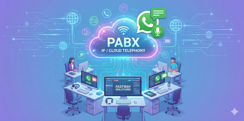 PABX IP com Integração WhatsApp para Call Center