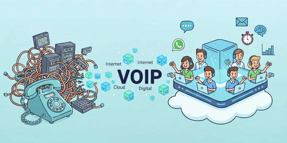 VoIP como base dos call centers modernos